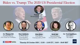 Biden vs. Trump: The 2020 US Presidential Election | Oxford Political Review Panel