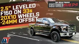 Leveled F150 on 33's with Fuel Wheels 20x10 Wheels & 24mm Offset | AmericanTrucks Customer Builds