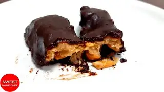 How to make SNICKERS chocolate #chocolate #snickers