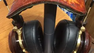 Grado Custom wood and leather headphone build