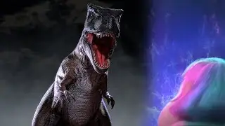 That was weird But Carnosaur vs Jurassic park