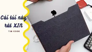 T&uacute;i chống sốc n&agrave;y rất XỊN - TOMTOC PREMIUM LEATHER FOR MACBOOK