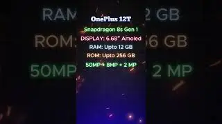 OnePlus 12T All Features