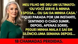 Meu filho disse_ &lsquo;Sirva minha esposa ou v&aacute; embora.&rsquo; Ele n&atilde;o esperava que eu