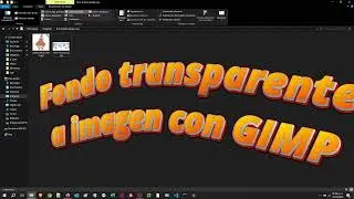 Fondo transparente a una imagen con GIMP
