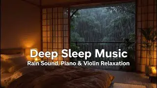 Deep Sleep Rain &mdash; Piano & Violin Music for Sleep & love  By Nature Harmoni Vibes
