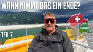 E-Bike Reise Schweiz Teil 7 - vom Comer See zum Luganersee