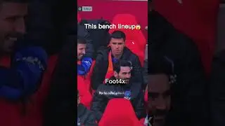 This Man City Bench is better than ....😱 #shorts #footballshorts
