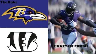 Bengals VS Ravens Madden 25, crazy OT finish!