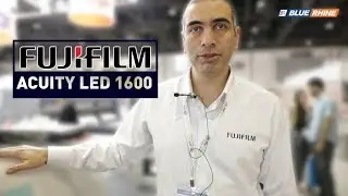 Acuity LED 1600 printer on display at Blue Rhine stand - SGI 2019