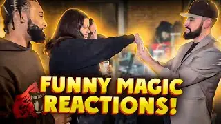 Close Up Card Magic: Guy Reacts Hilariously to Vanishing Deck!