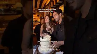 Ahaan and Aneet celebrating Aneet&rsquo;s birthday together🥹&hearts;️ #saiyaara #ahaanpanday #aneetpadda #viral
