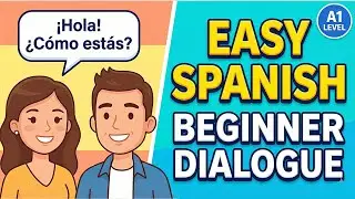 Learn Spanish Easily – Simple Conversation for Beginners (A1–A2)