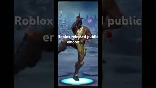 Roblox released public emotes 🥀🥀#roblox #update #what #fyp