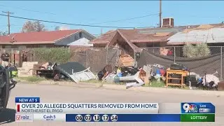 Over 20 squatters removed from Northeast home, stolen items found