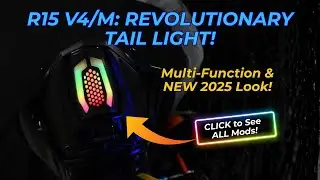 R15 V4 & R15M Tail Light Multi-Function Setup | Best Modification | 1M views | #yamahar15 #modified