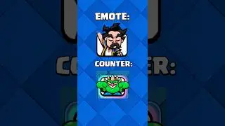 Toxic Emotes Counter Part 4  #clashroyalememes