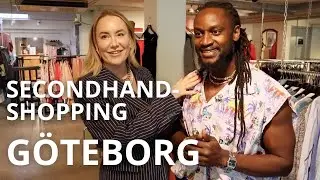Bes&ouml;ker G&ouml;teborg, shoppar secondhand och tr&auml;ffar Jeanbosco!
