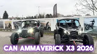 🚨2026🚨 CAN AM MAVERICK X3 X RS VS X RC nowy model prezentacja