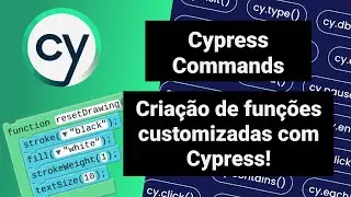 Como CRIAR Comandos Customizados com CYPRESS
