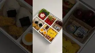 Make bento with me.🥢 #asmr #satisfying #bento #lunch #lunchbox #lifestyle #carbonara #food #shorts