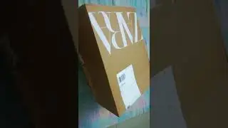 Zara Black Leather Chelsea Boots Unboxing
