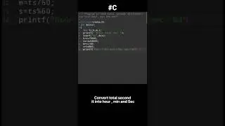 convert total second from into into hour , min and Sec 