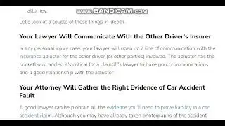 Auto Accident Attorney Can Help With Your Car Accident Claim