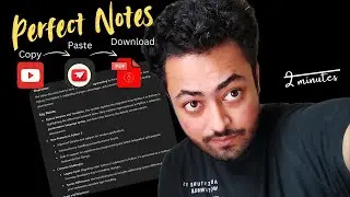 How to create Notes using AI Tool | Just in 2 minutes 😮🚀