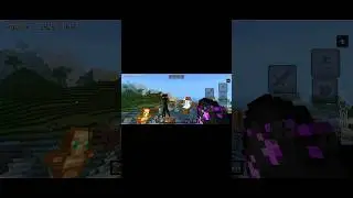 Minecraft snow golam Vs enderman 🤯