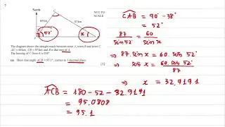 To&aacute;n IGCSE PP 4 - C&acirc;u 7 - Sine Cos Rule Bearing - 2023 -s42