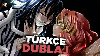Mitsuri ve Obanai vs Nakime | TÜRKÇE DUBLAJ