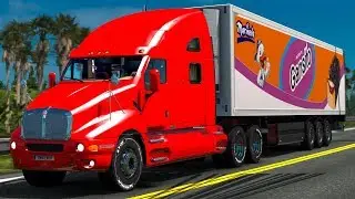 Mapa M&eacute;xico Kenworth T2000 Llevando Gansitos a Toluca | Euro Truck Simulator 2