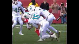BREAKING NEWS - 49ers Jimmy Garoppolo out for the season after foot injury against the Dolphins
