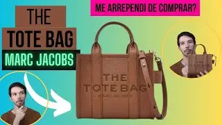 Bolsa Tote Bag - Marc Jacobs em couro - Bolsa de luxo - Resenha - Review