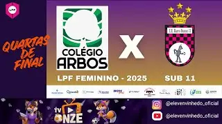 COL&Eacute;GIO ARBOS X BARRO BRANCO SUB11 - 2025 QUARTAS DE FINAL (SEM NARRA&Ccedil;&Atilde;O)