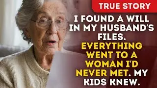 I Found A Will In My Husband’s Files Everything Went To A Woman I’d Never Met My Kids Knew