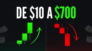 Como SUBIR tu Cuenta de $10 a $700 DOLARES en Opciones Binarias