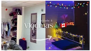 Vlogmas🎄 ~ Aesthetic Room Makeover Vlog: Creating My Dream Bedroom!🌸 ft. Temu, Amazon