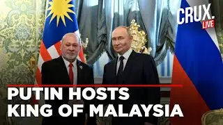 LIVE | Russia President Putin Holds Talks With Malaysia King Sultan Ibrahim Sultan In St Petersburg