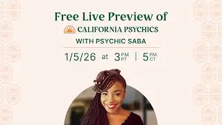 Free Live Preview of California Psychics with Psychic Saba