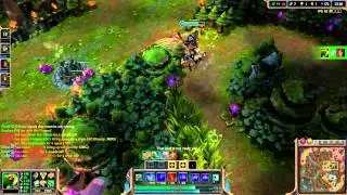 Nasus amazing 1v5 Pentakill!