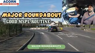 Major roundabout Good MSPL routine I Driving school Blackburn I Driving Lesson Darwen I Driving test