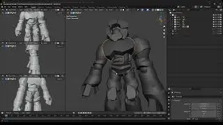 Ocean Golem Model - Part 3 | Form Sculpting