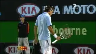 Roger Federer Top 10 Baseline Half Volleys