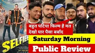 Selfiee Movie Public Review | Selfiee Public Reaction | Selfiee Movie Review, selfie review #selfiee