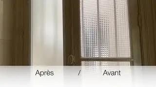 Adaptation de Double Vitrage d&eacute;poli sur Fen&ecirc;tre en Bois et Suppression des Petits Bois / Survitrage