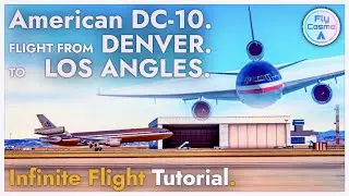 [4K] Infinite Flight MD11 Tutorial Full Flight DENVER-LOS ANGELES LANDING인피니트 플라이트 강좌 맥도넬 더글라스 MD11