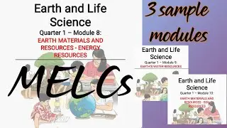 Flow in Making Modules for Grade 11/12 Science based on MELCs.