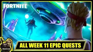 ALL Week 11 Epic Quests / Fortnite Season 7